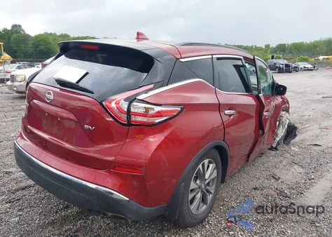 2018 Nissan Murano S/Sl/Sv/Platinum from USA, damaged, VIN 5N1AZ2MG9JN168782